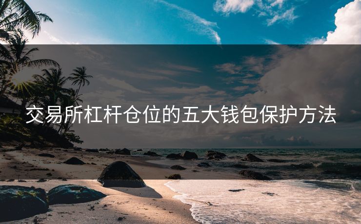 交易所杠杆仓位的五大钱包保护方法